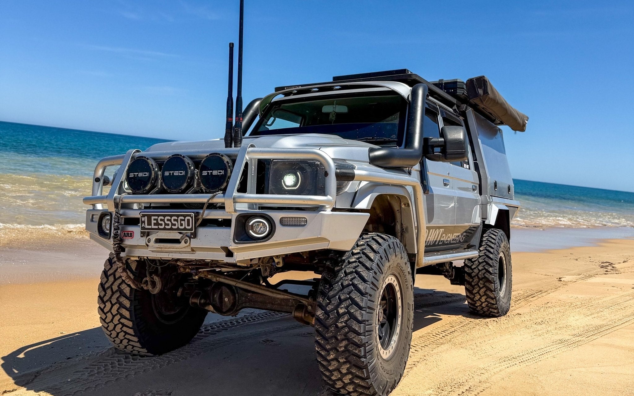 Zac O'Bree's 2022 Toyota LandCruiser 79 Series – Bushdoof Lighting