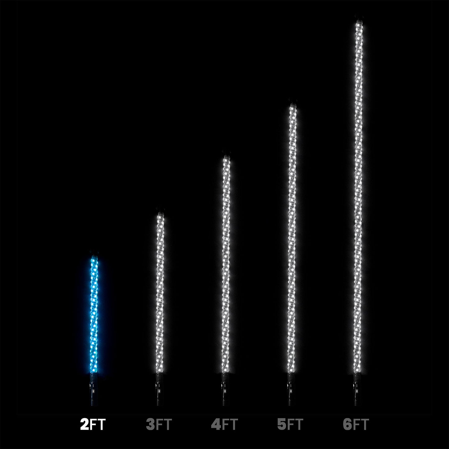 2ft LED Whip Lights - Bushdoof Lighting