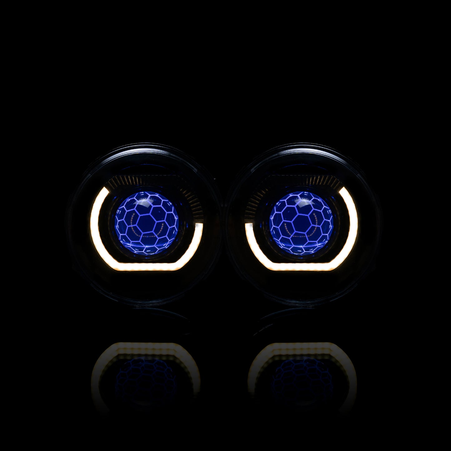 7" 'Angry Eye' Bi-LED Headlights