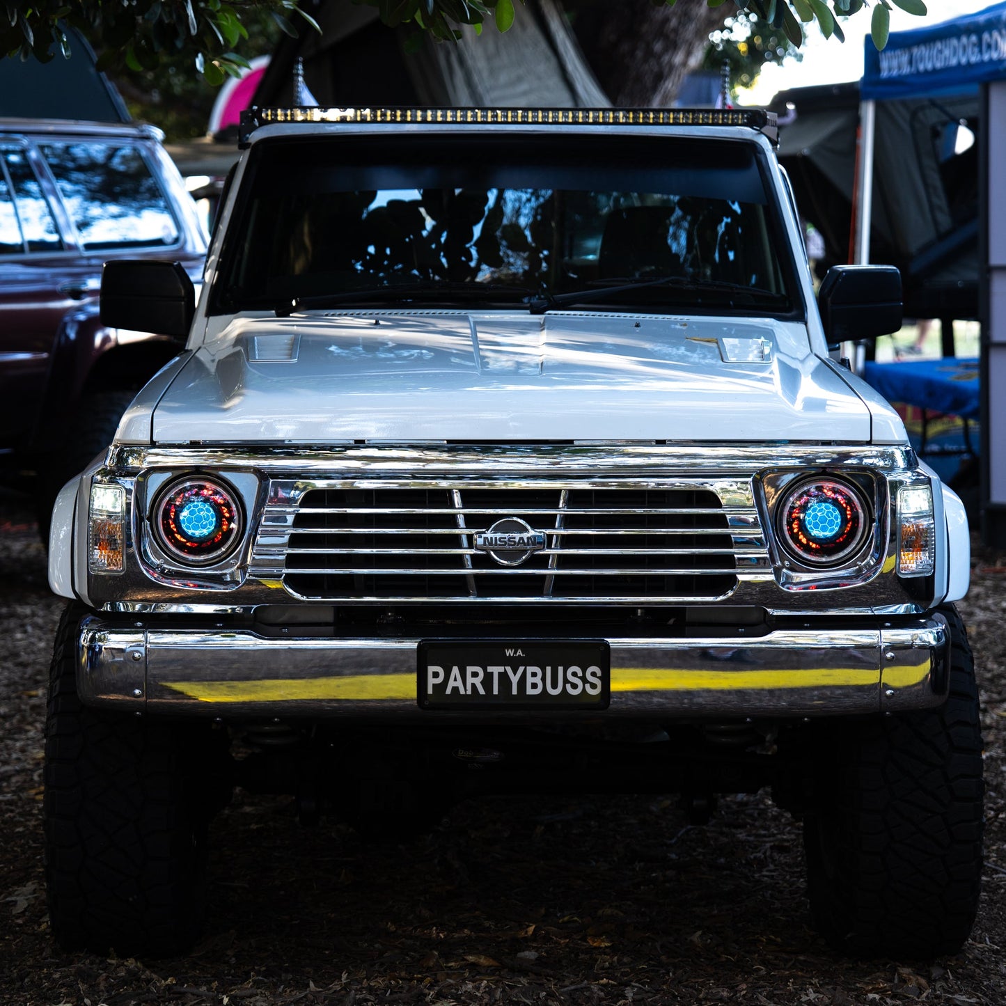 Nissan GQ Patrol 'Turbine' Headlights - Bushdoof Lighting