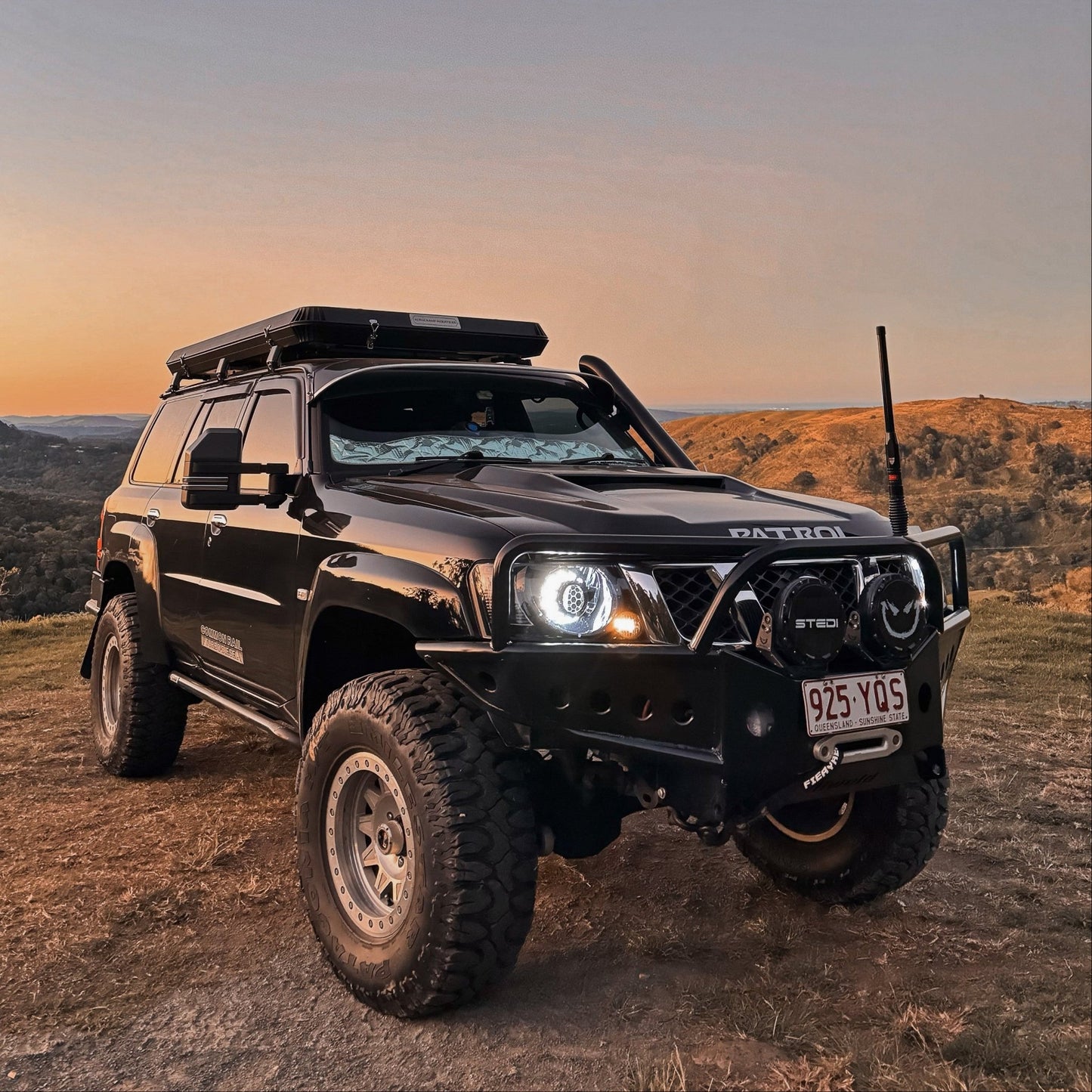 Nissan Patrol Y61 S4 LED 'Turbine' Headlights - Bushdoof Lighting
