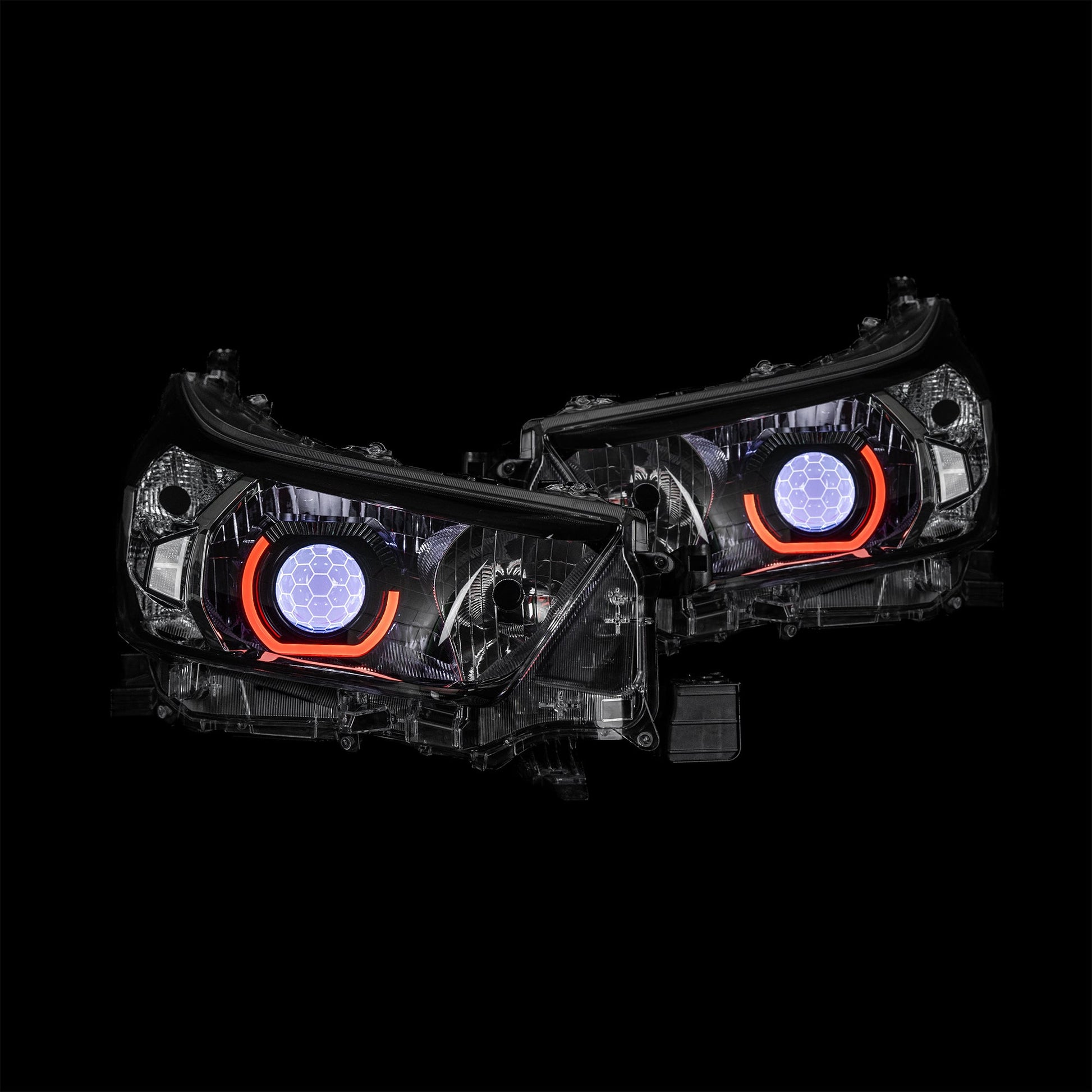 Toyota Hilux N80 LED 'Angry Eye' Headlights - Bushdoof Lighting