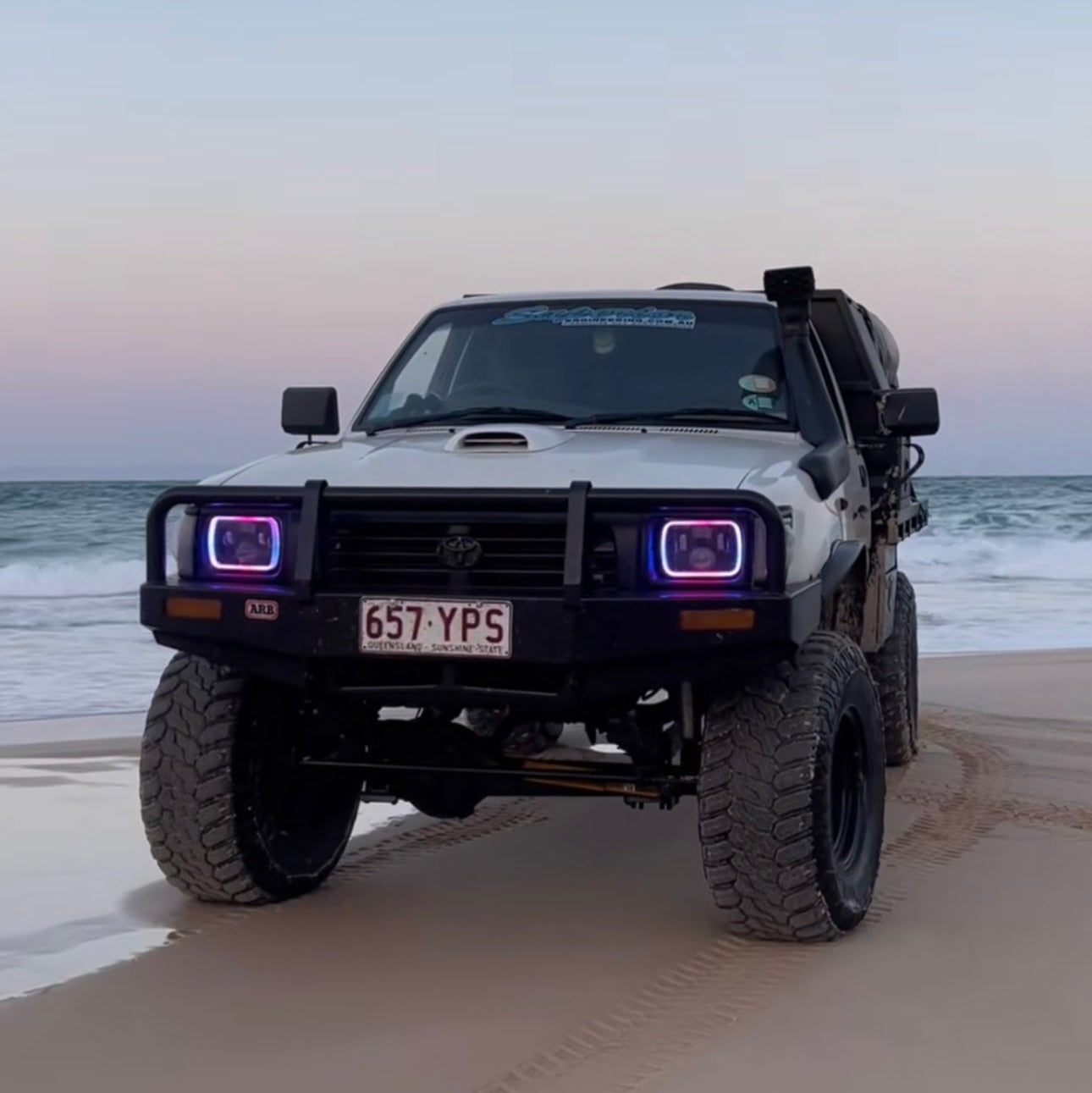 5X7" LED Colour Chasing Headlights - Bushdoof Lighting