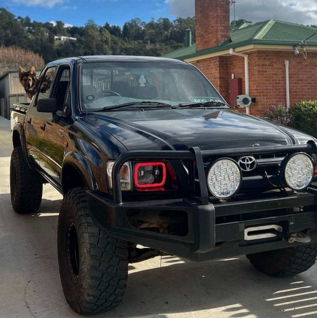 5X7" LED Colour Chasing Headlights - Bushdoof Lighting