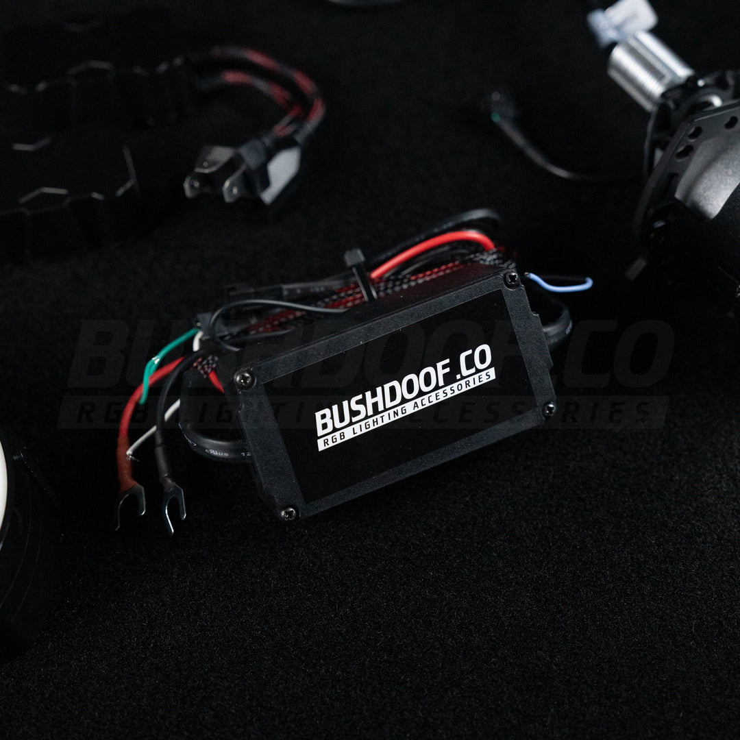 Bi-LED 'Angry Eye' Retrofit Headlight Kit - Bushdoof Lighting