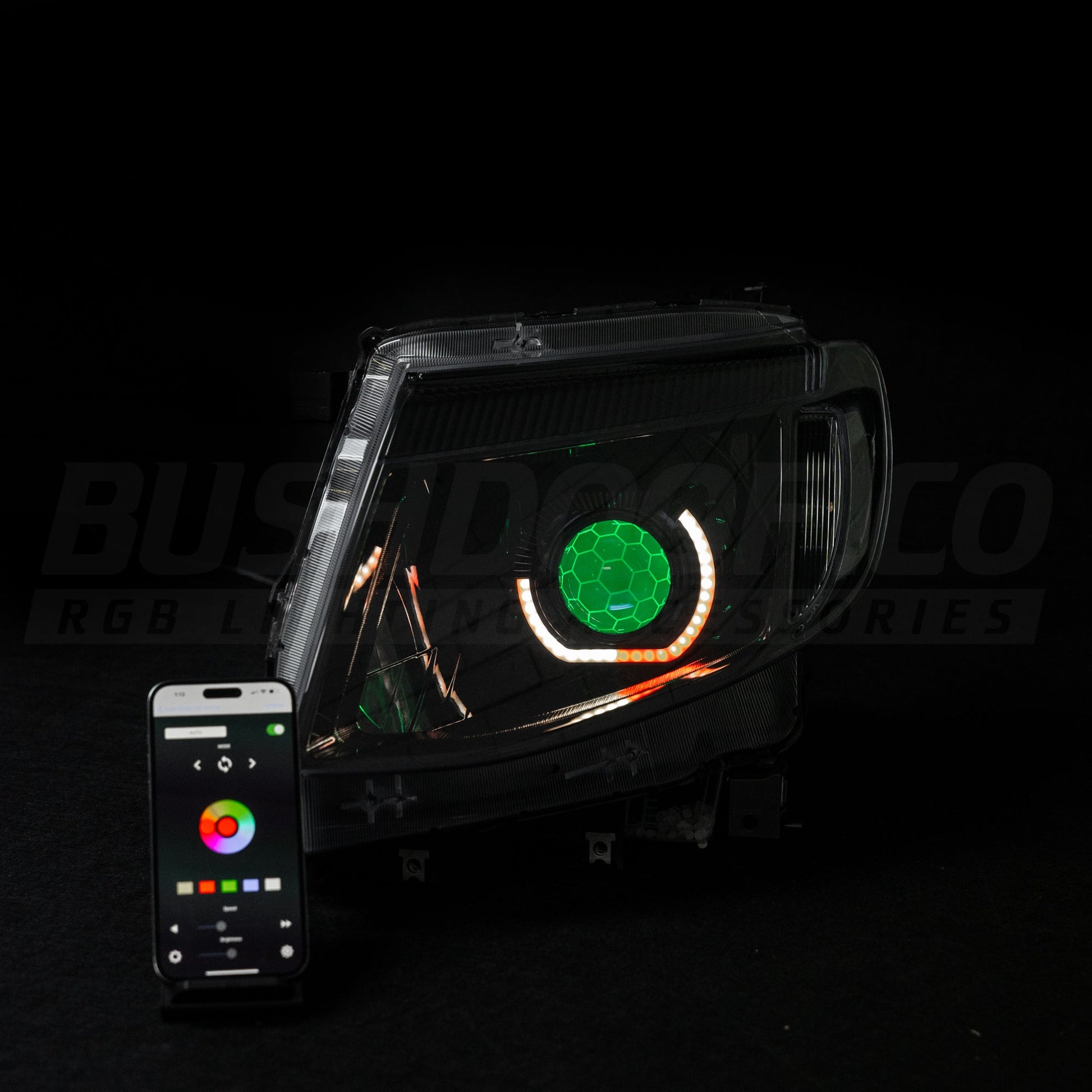 Ford Ranger PX1 Custom Headlights - Bushdoof Lighting
