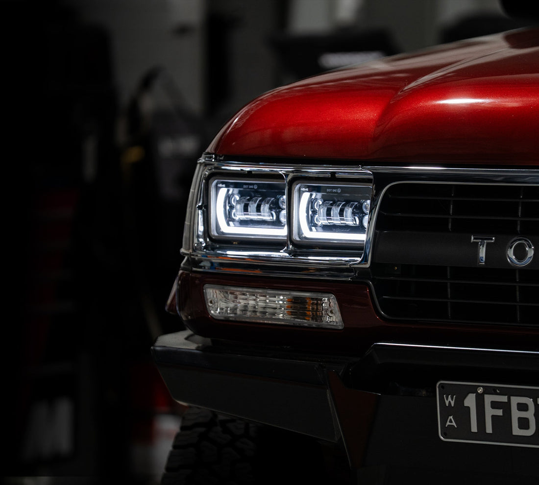 4X6" 'Angry Eye' Headlight Installation Guide - Bushdoof Lighting