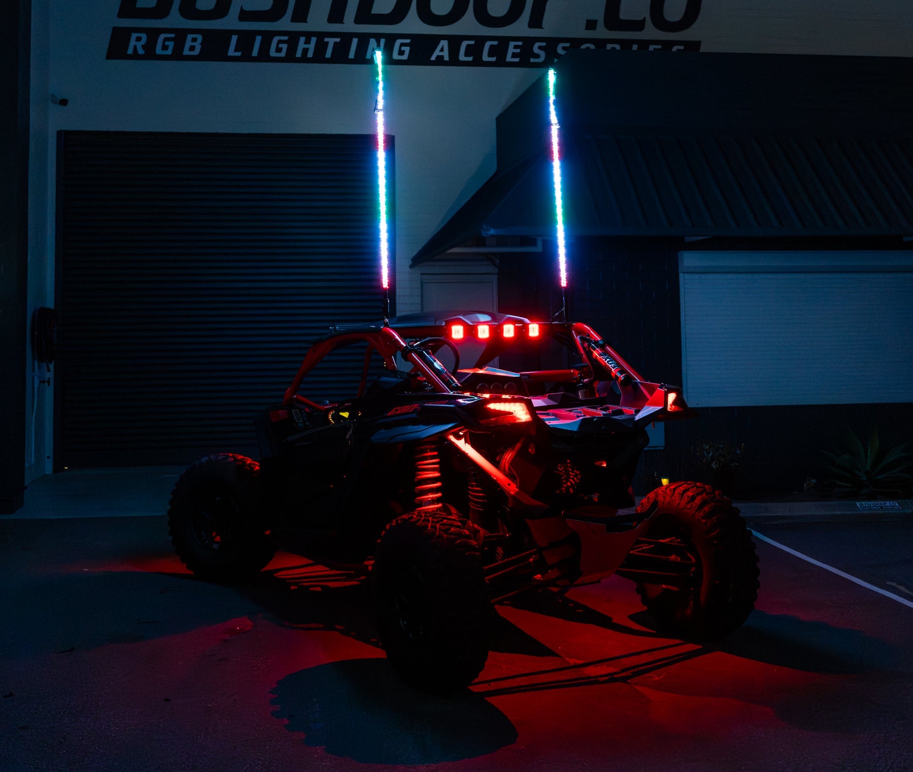 Chasing LED RGB Rock Lights - Bushdoof Lighting