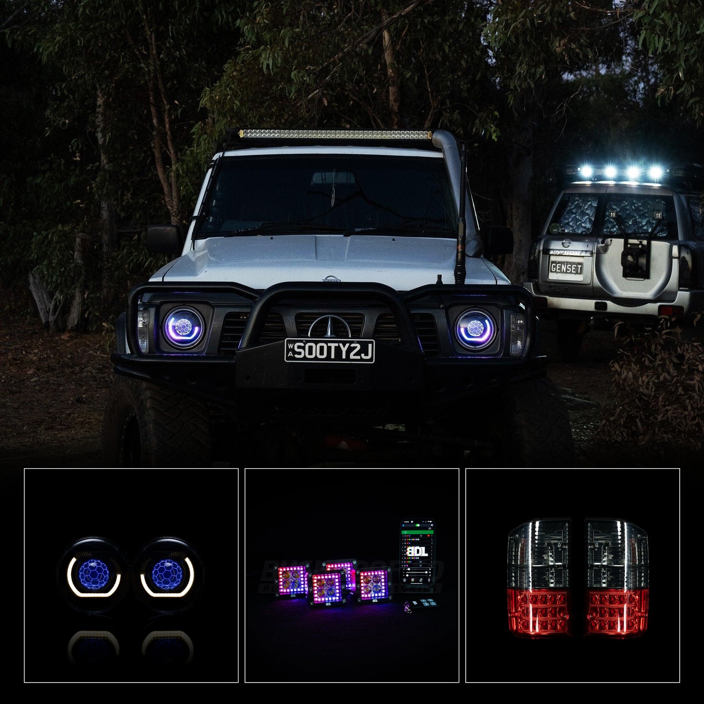 Sooty 2J Bundle - GQ Patrol - Bushdoof Lighting