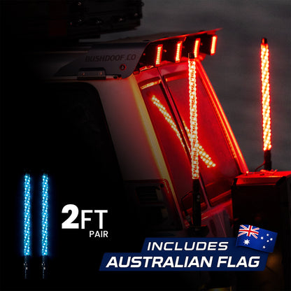 2ft LED Whip Lights - Bushdoof Lighting