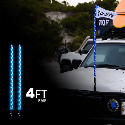 4ft LED Whip Lights - Bushdoof Lighting