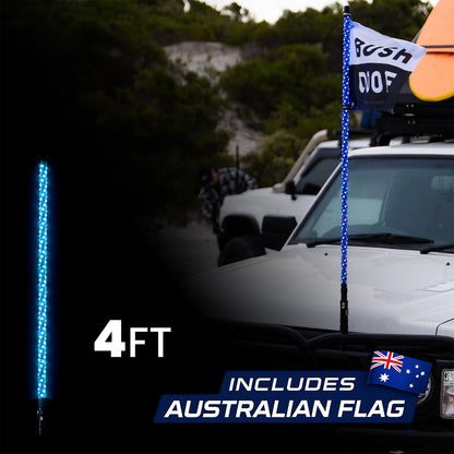 4ft LED Whip Lights - Bushdoof Lighting