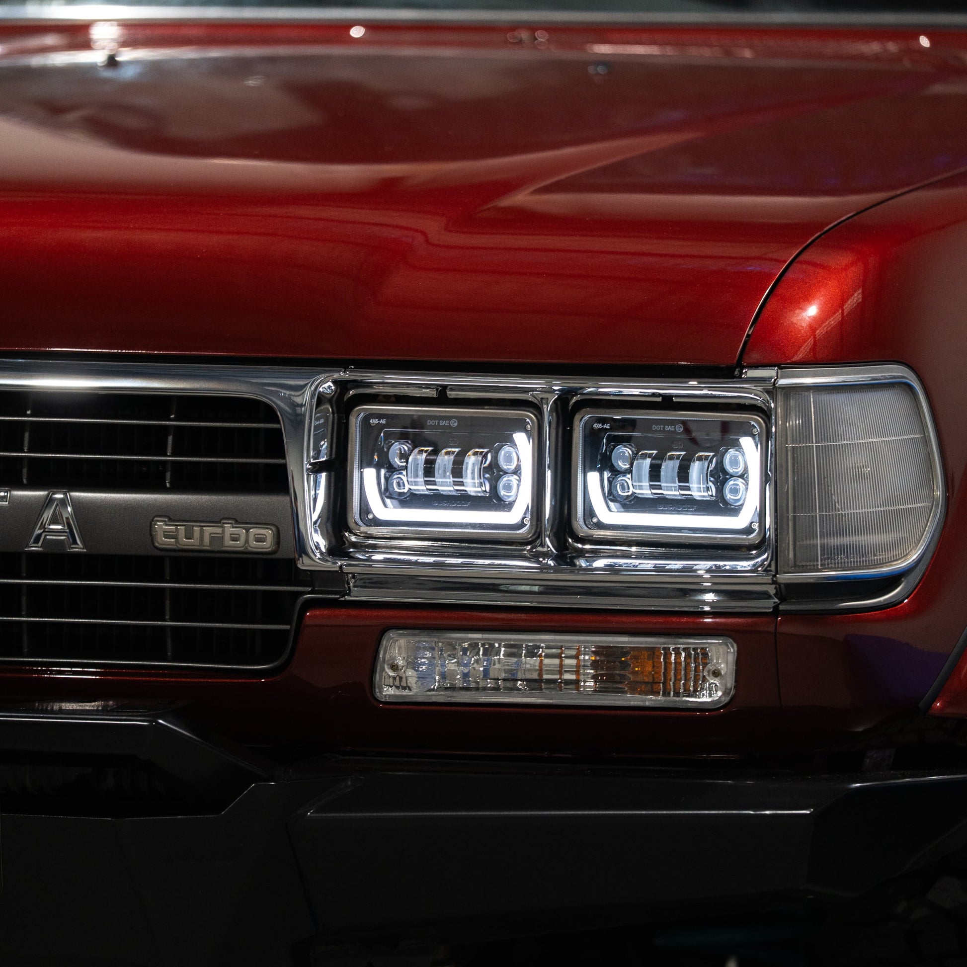 4X6" 'Angry Eye' LED Headlights - Bushdoof Lighting