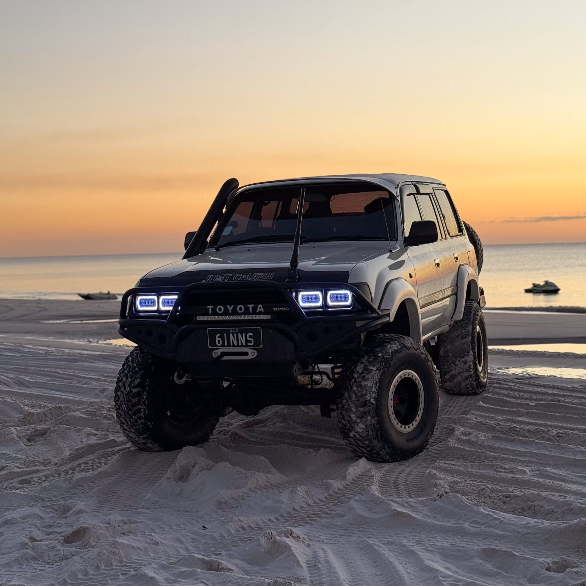 4X6" LED Colour Chasing Headlights - Bushdoof Lighting