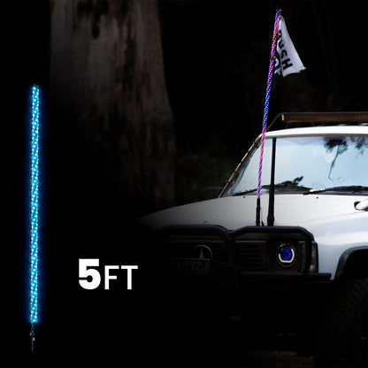 5ft LED Whip Lights - Bushdoof Lighting