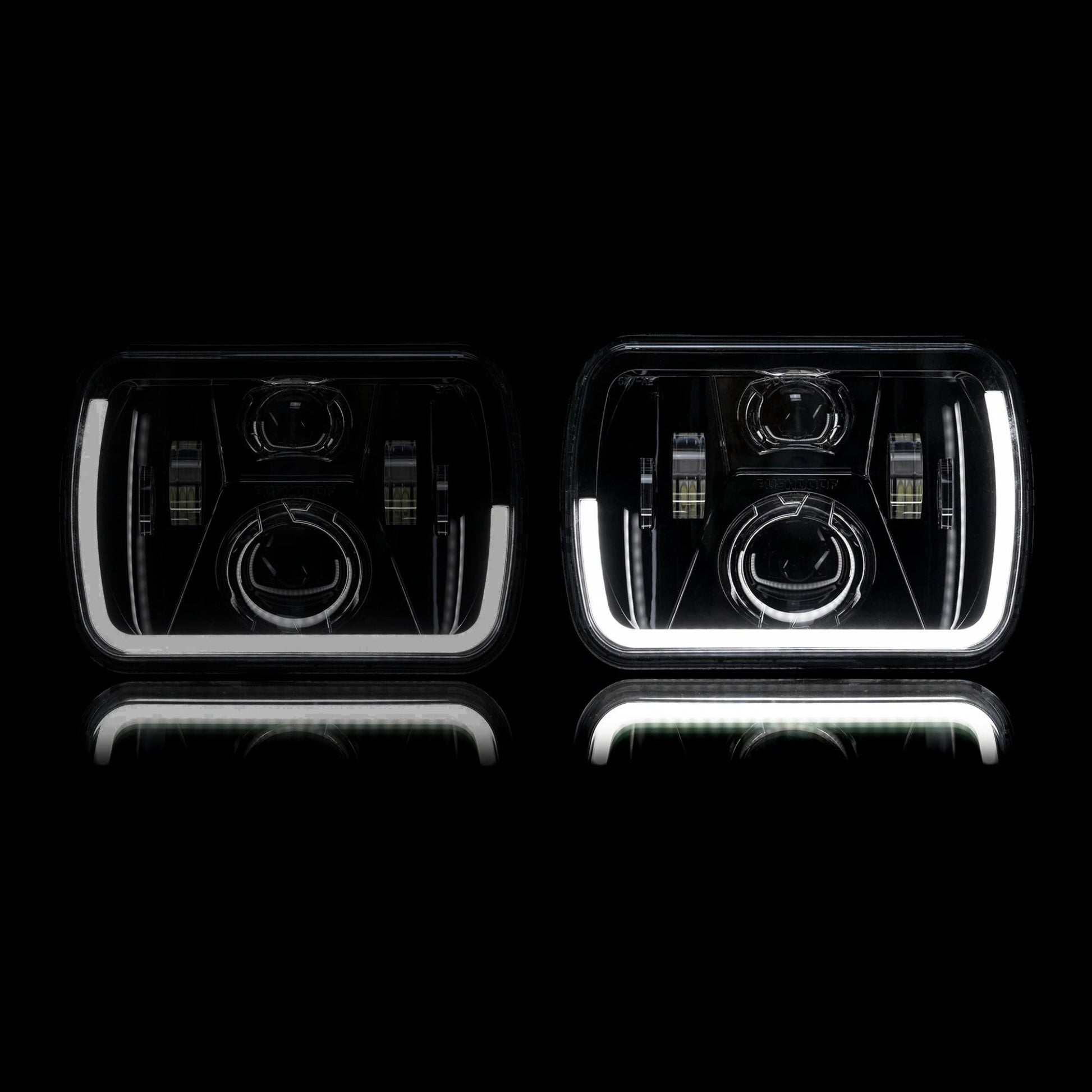 5x7 Angry Eye Headlight Replacement - Bushdoof Lighting