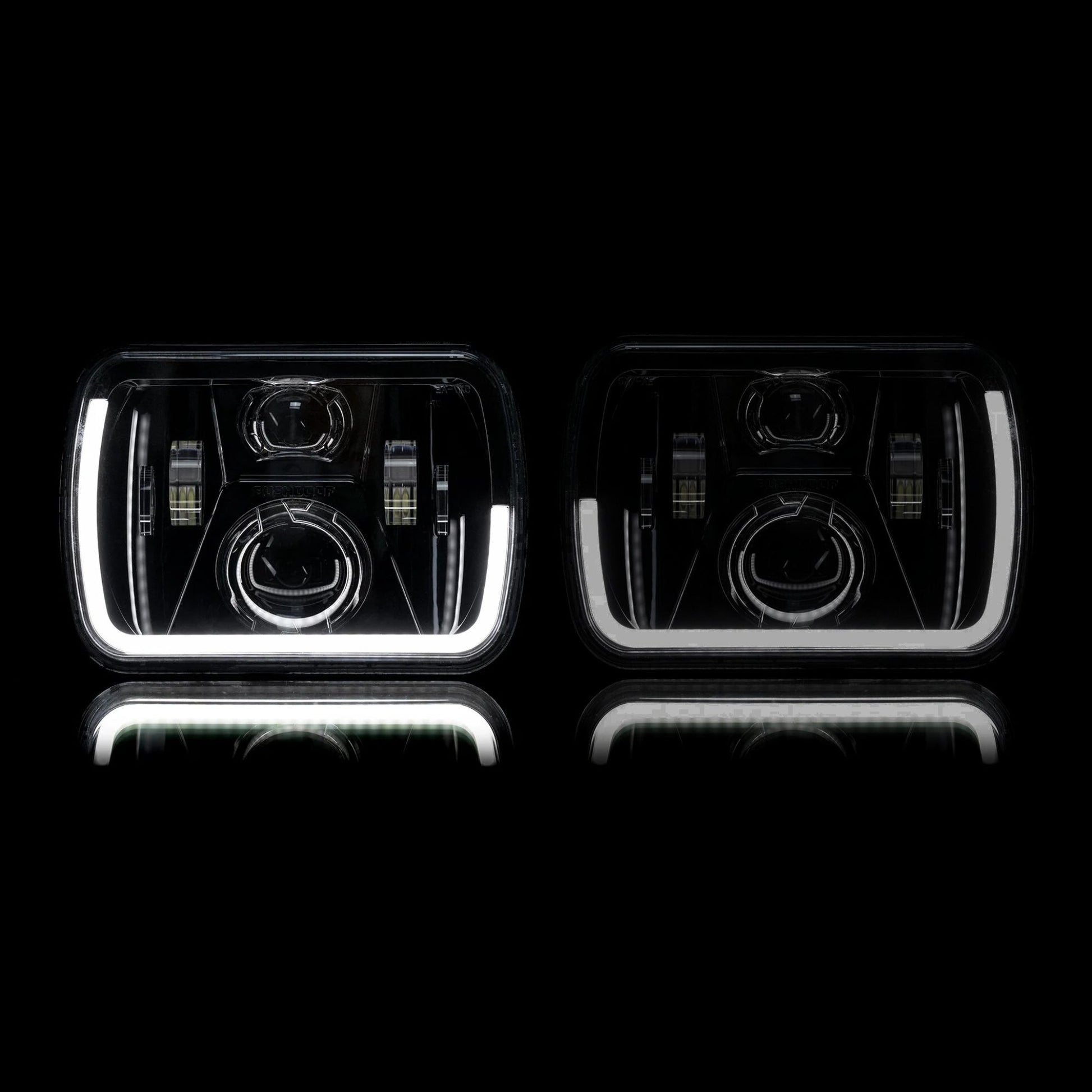 5x7 Angry Eye Headlight Replacement - Bushdoof Lighting