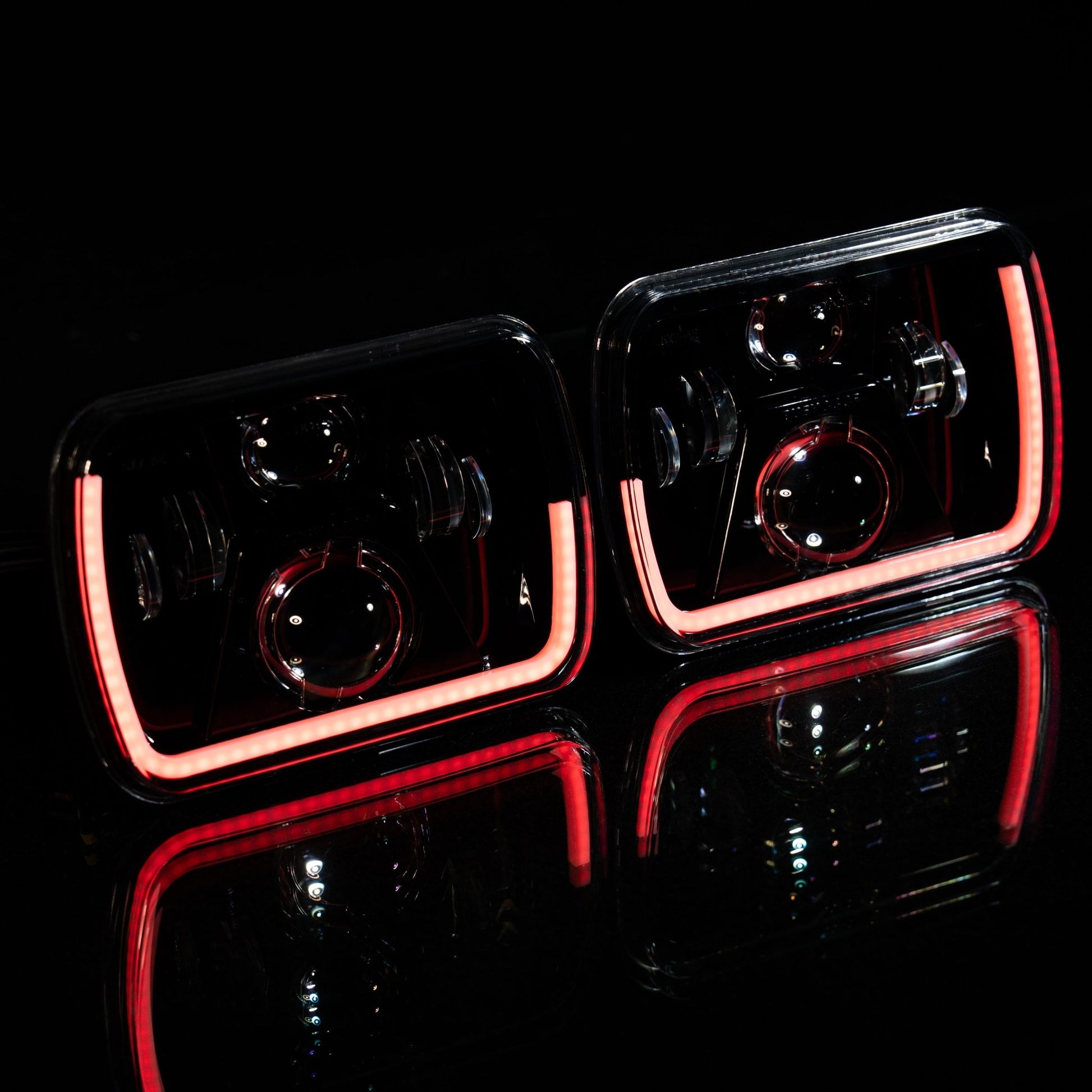 5X7" 'Angry Eye' Headlights - Bushdoof Lighting