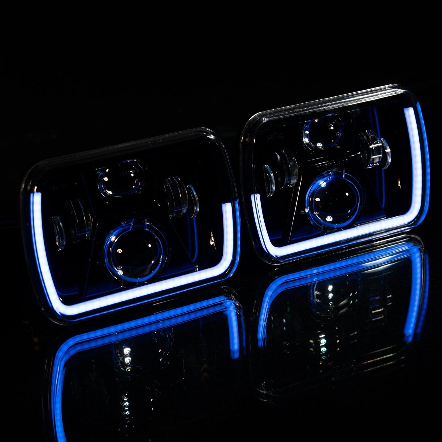 5X7" 'Angry Eye' Headlights - Bushdoof Lighting