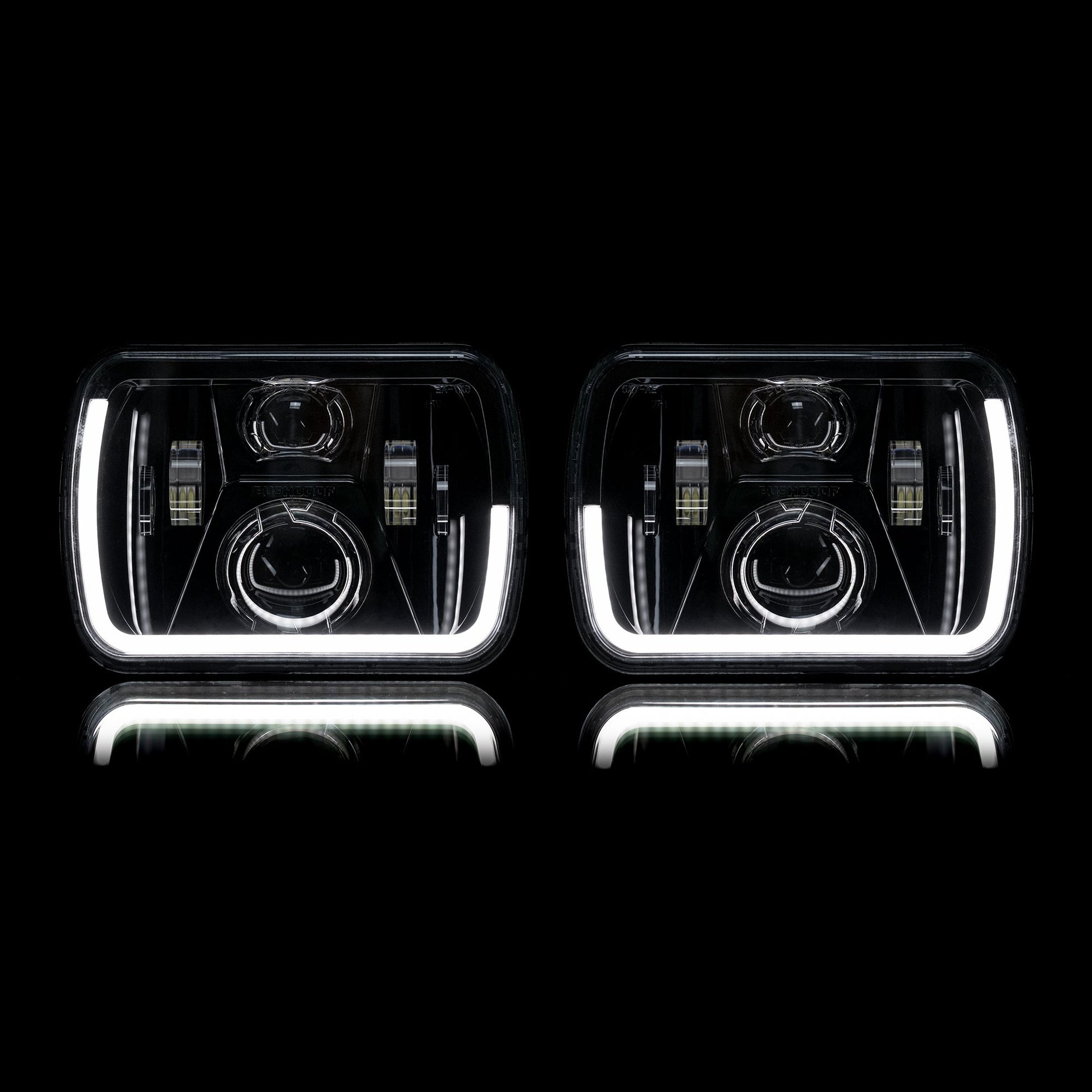 5X7" 'Angry Eye' Headlights - Bushdoof Lighting