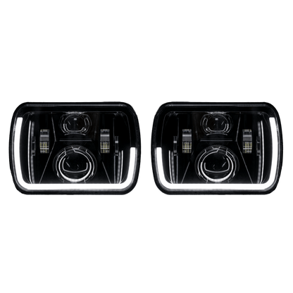 5X7" 'Angry Eye' Headlights - Bushdoof Lighting