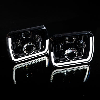 5X7" 'Angry Eye' Headlights - Bushdoof Lighting