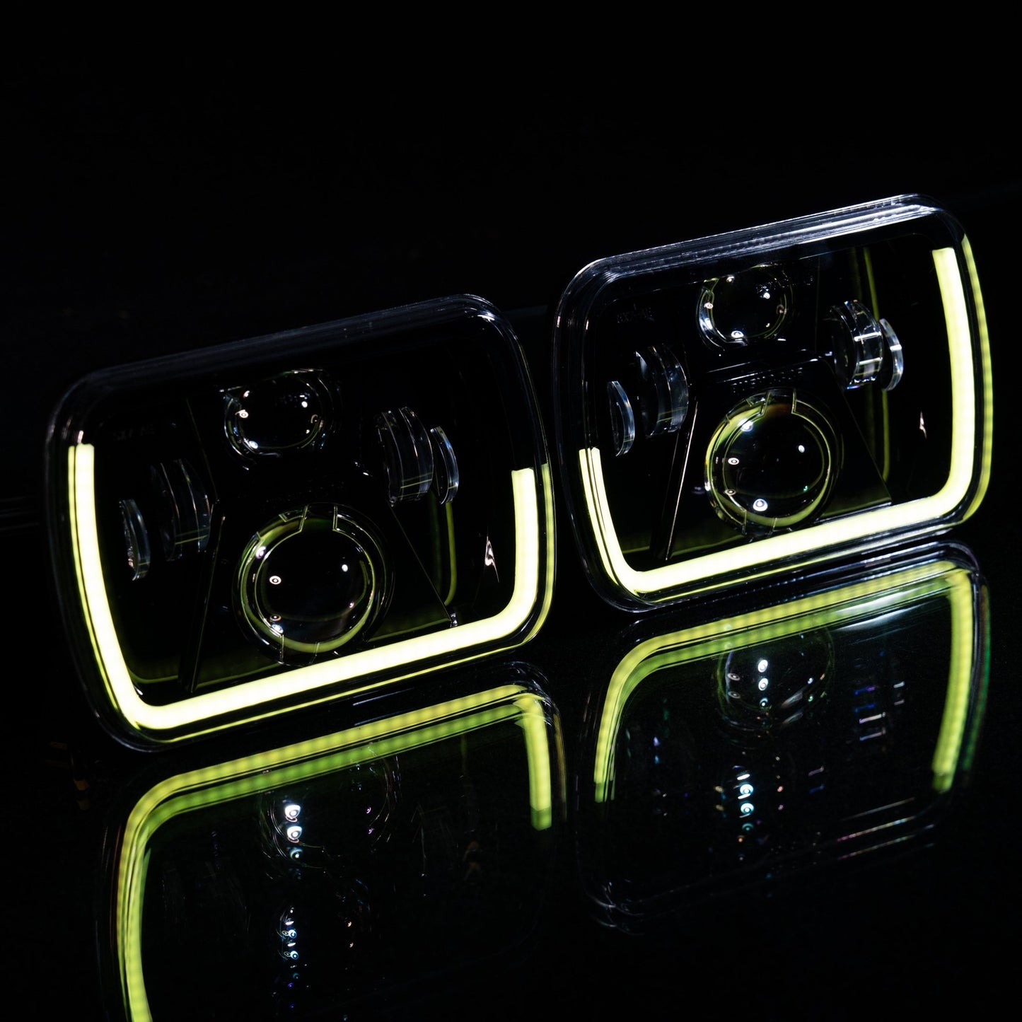 5X7" 'Angry Eye' Headlights - Bushdoof Lighting