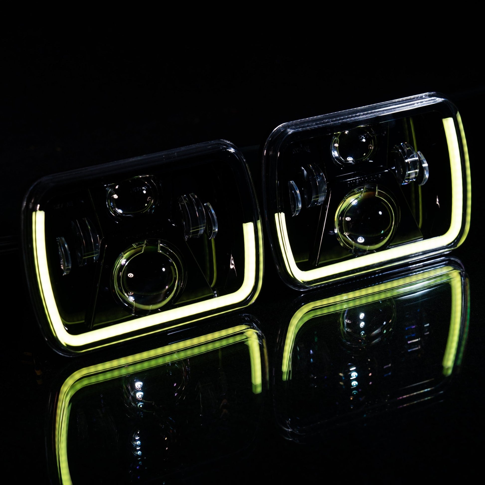 5X7" 'Angry Eye' Headlights - Bushdoof Lighting