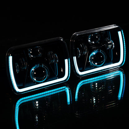 5X7" 'Angry Eye' Headlights - Bushdoof Lighting