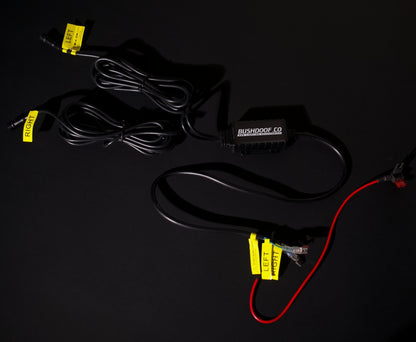 7" 'Firewheel' LED Colour Chasing Headlights - Bushdoof Lighting