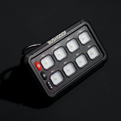 8 - Gang Switch Panel/Fusebox with Bluetooth Control - Bushdoof Lighting