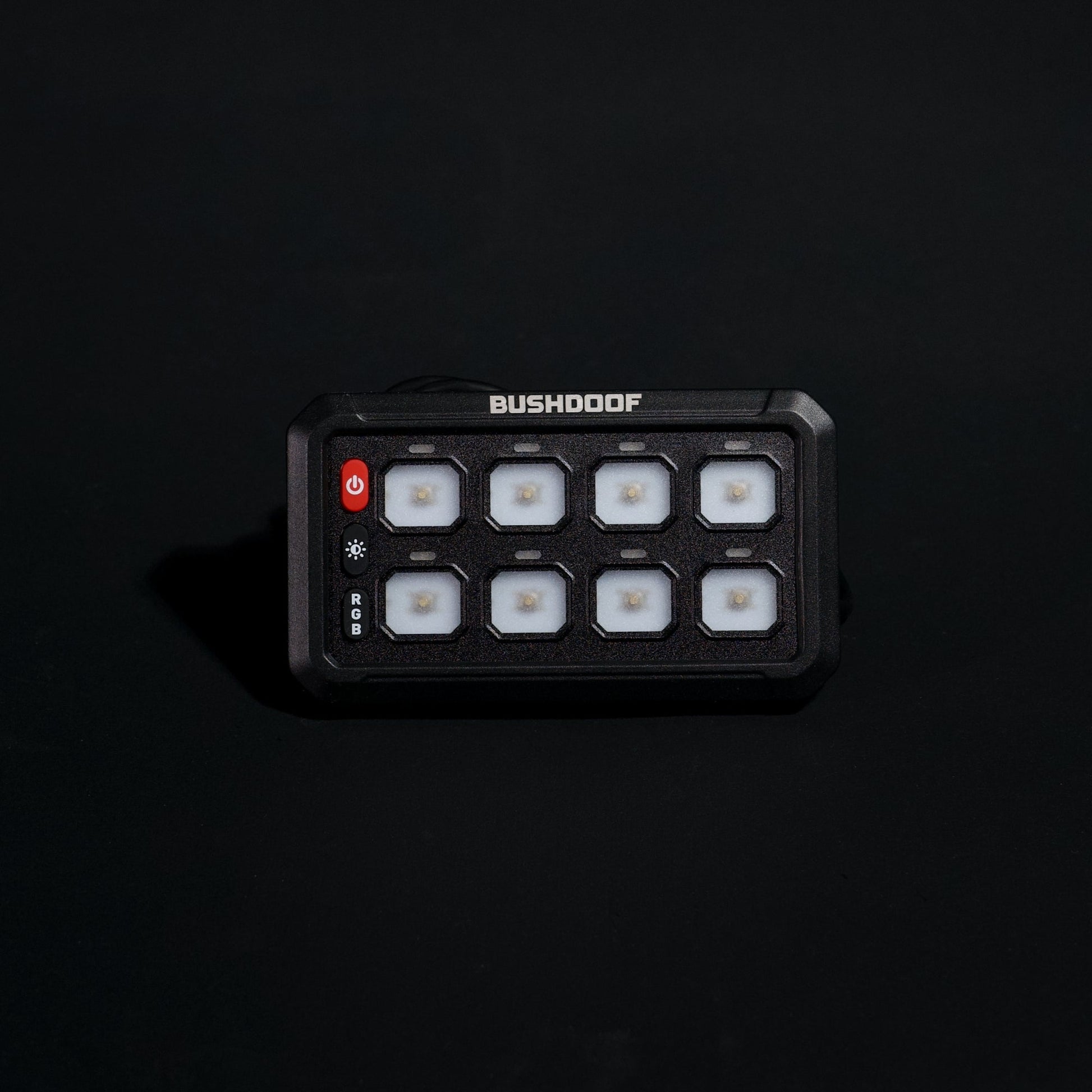 8 - Gang Switch Panel/Fusebox with Bluetooth Control - Bushdoof Lighting