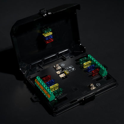 8 - Gang Switch Panel/Fusebox with Bluetooth Control - Bushdoof Lighting