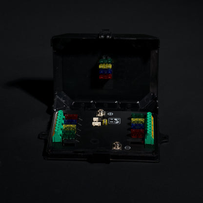 8 - Gang Switch Panel/Fusebox with Bluetooth Control - Bushdoof Lighting