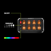 8 - Gang Switch Panel/Fusebox with Bluetooth Control - Bushdoof Lighting