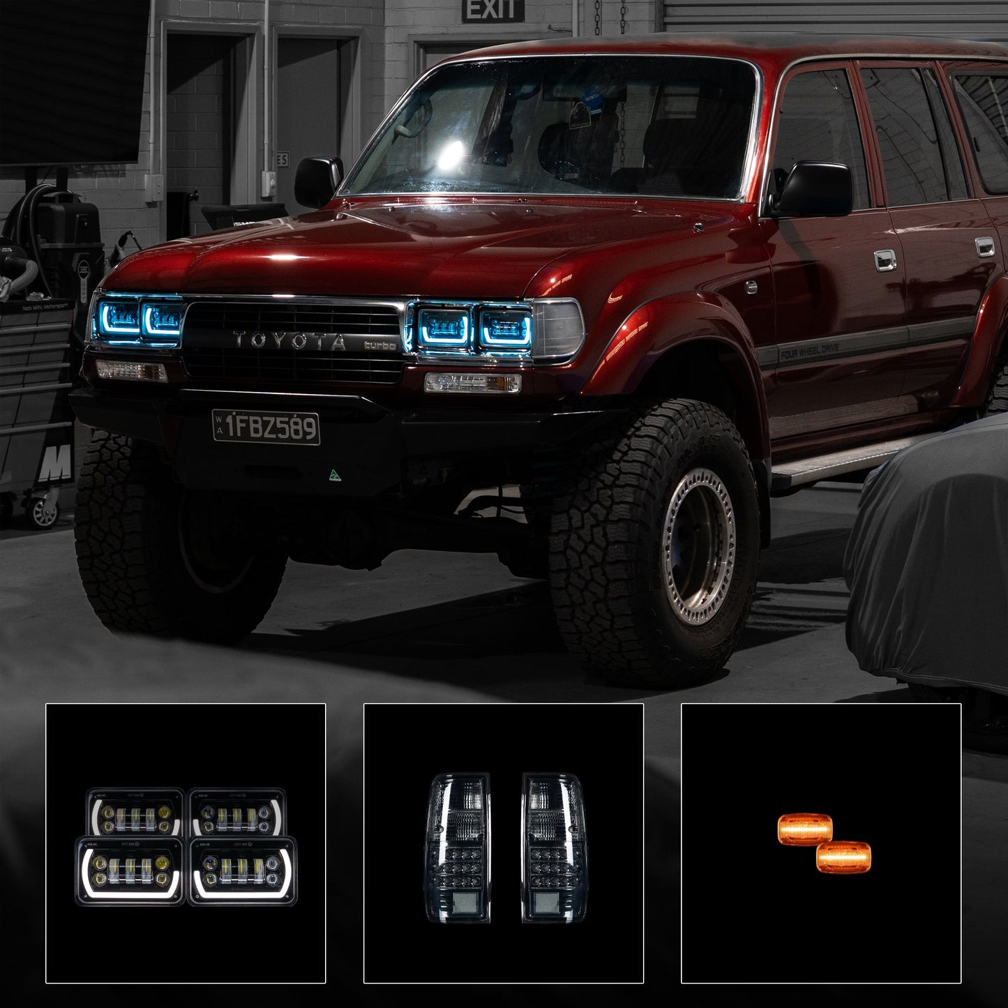 80 Series Angry Eye Bundle - Bushdoof Lighting