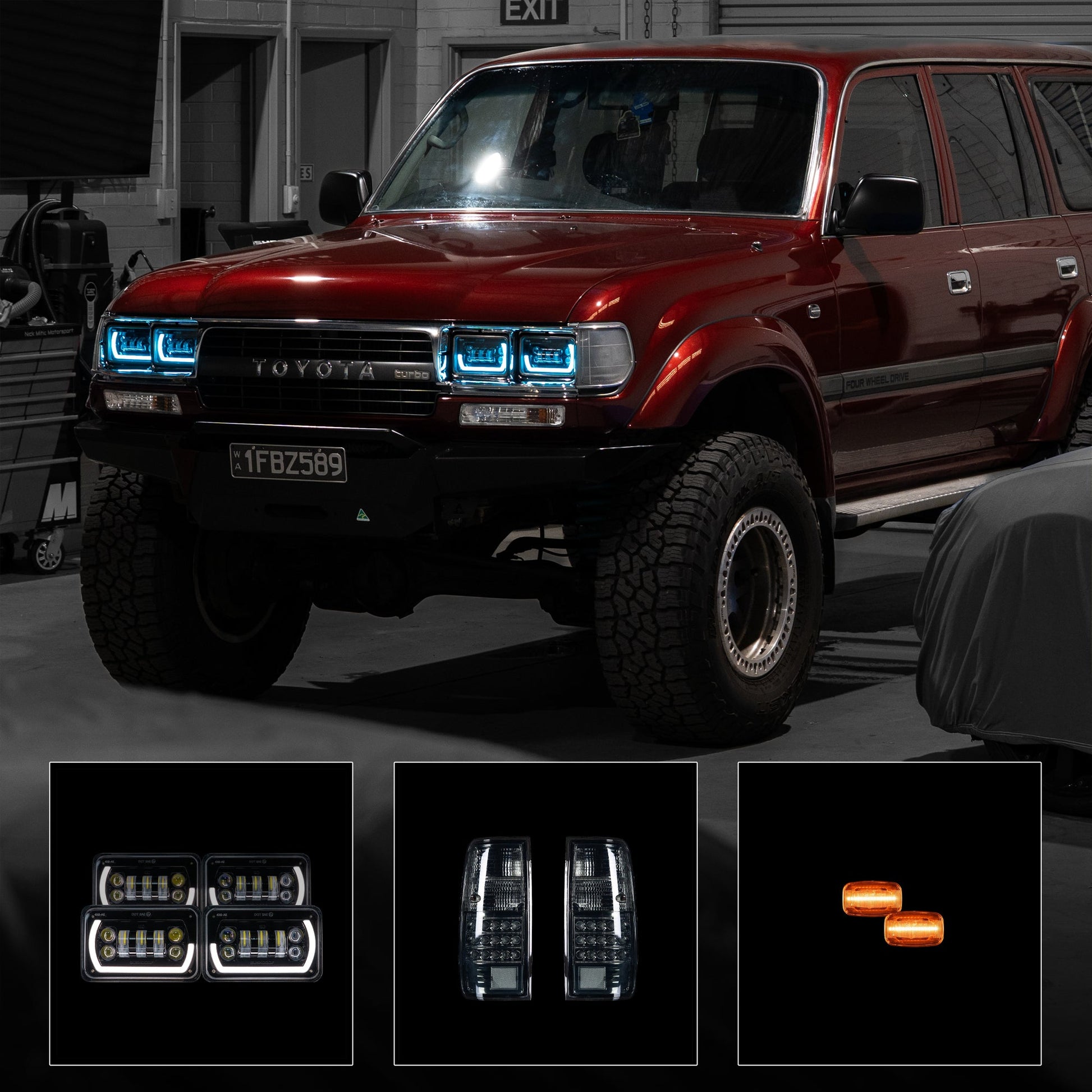 80 Series Angry Eye Bundle - Bushdoof Lighting