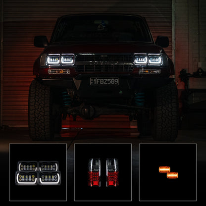 80 Series Half Smoked Angry Eye Bundle - Bushdoof Lighting