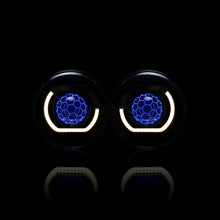 7" 'Angry Eye' Bi-LED Headlights