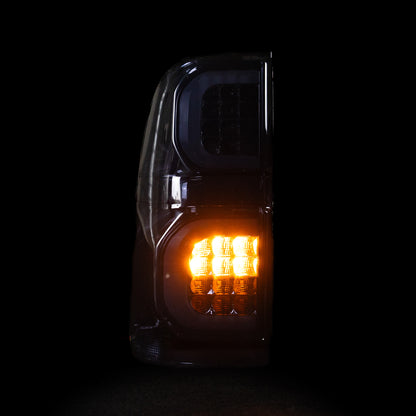 Blacked Out LED Tail Lights for N70 Hilux (GR Style)