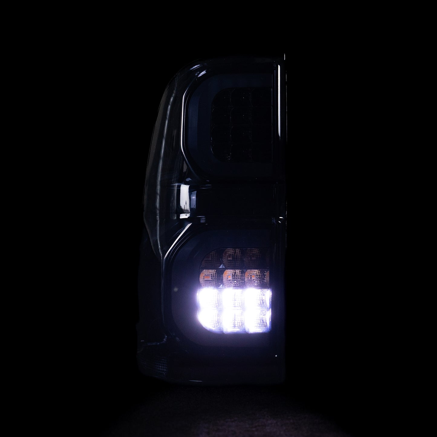 Blacked Out LED Tail Lights for N70 Hilux (GR Style)
