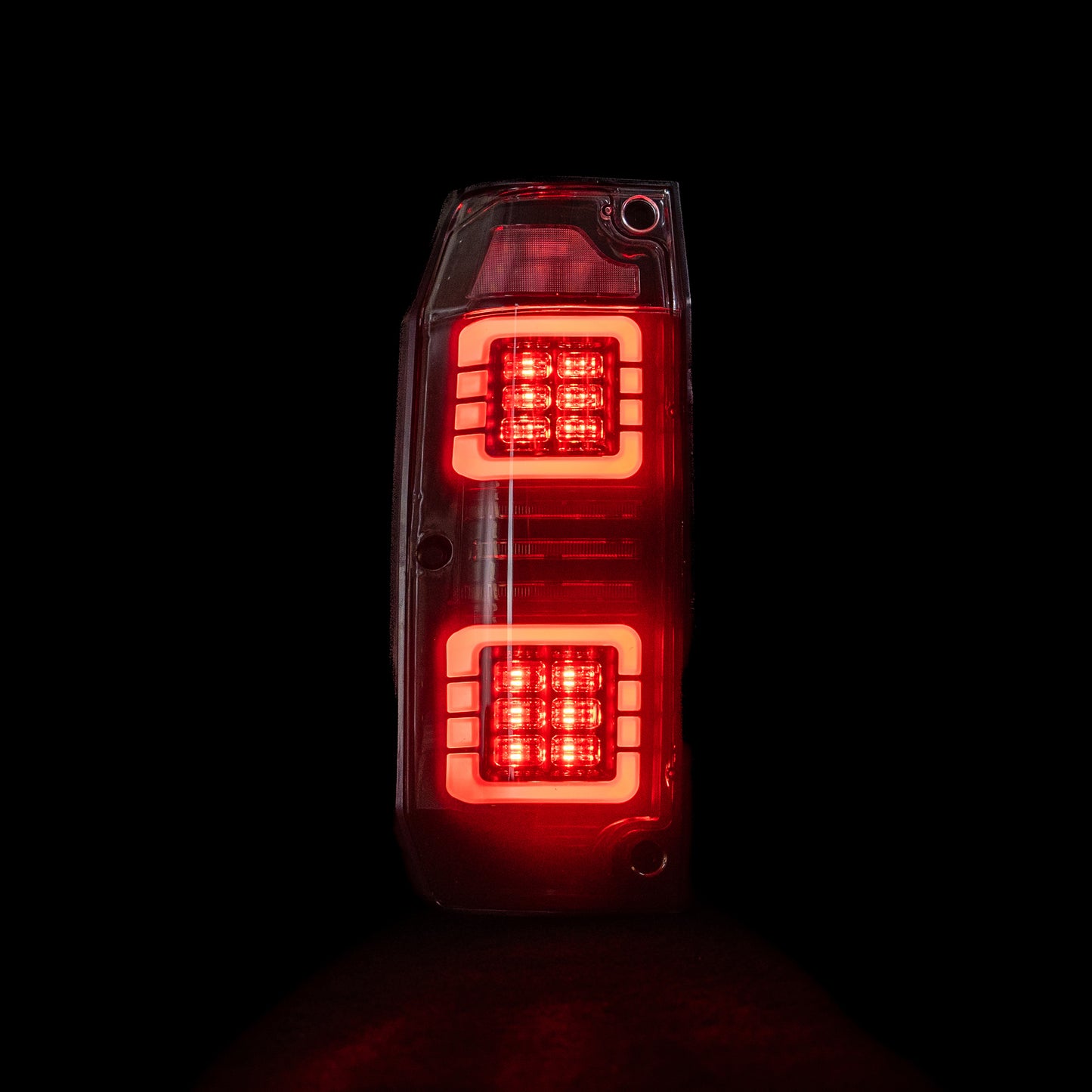Blacked Out Toyota 76 Series LED Tail Lights