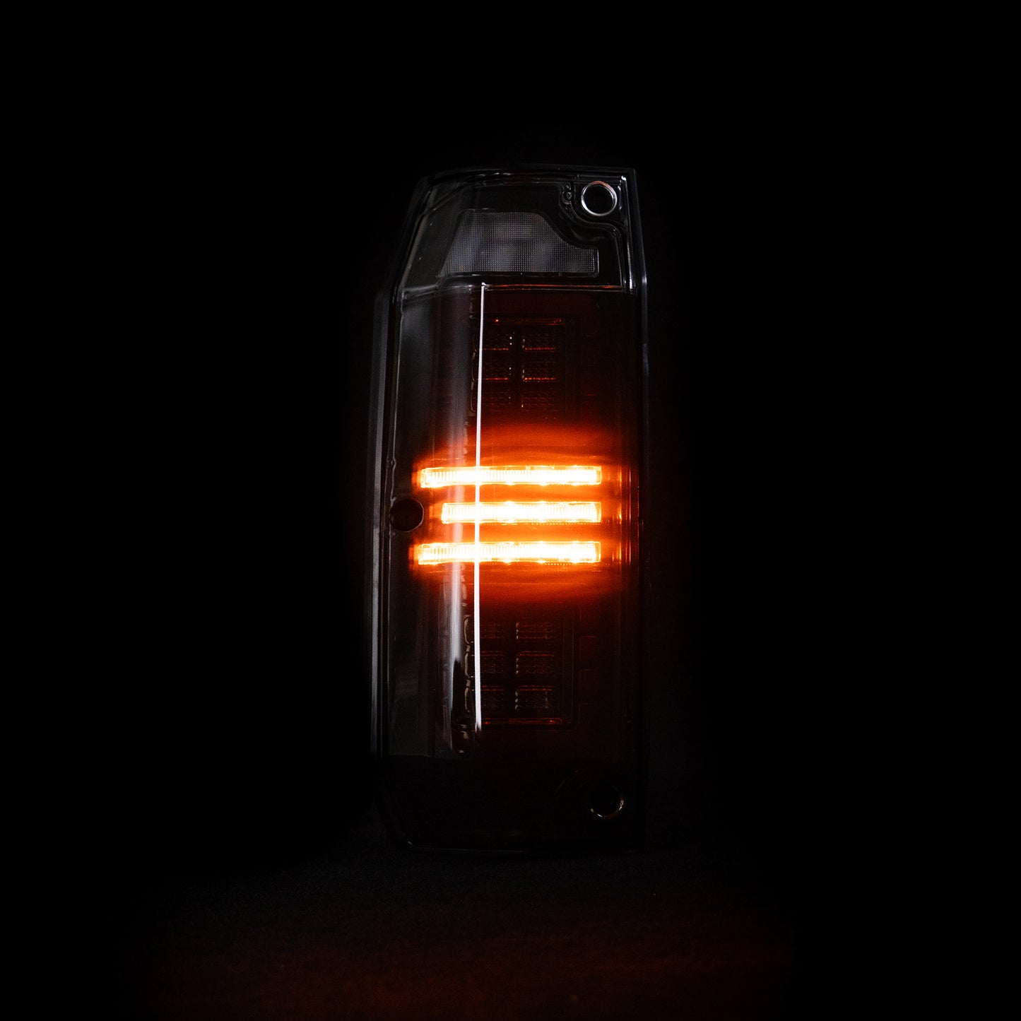 Blacked Out Toyota 76 Series LED Tail Lights