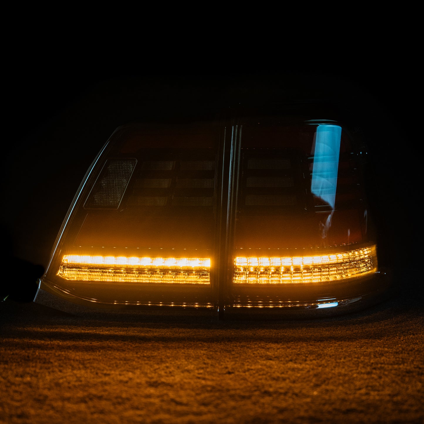 Blacked Out Toyota 200 Series Tail Lights 2012-2015