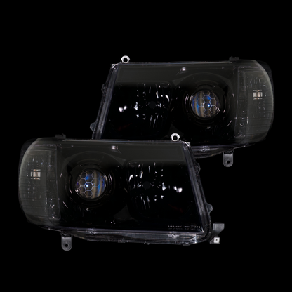 OEM+ Black Headlights to suit Toyota 100/105 Series