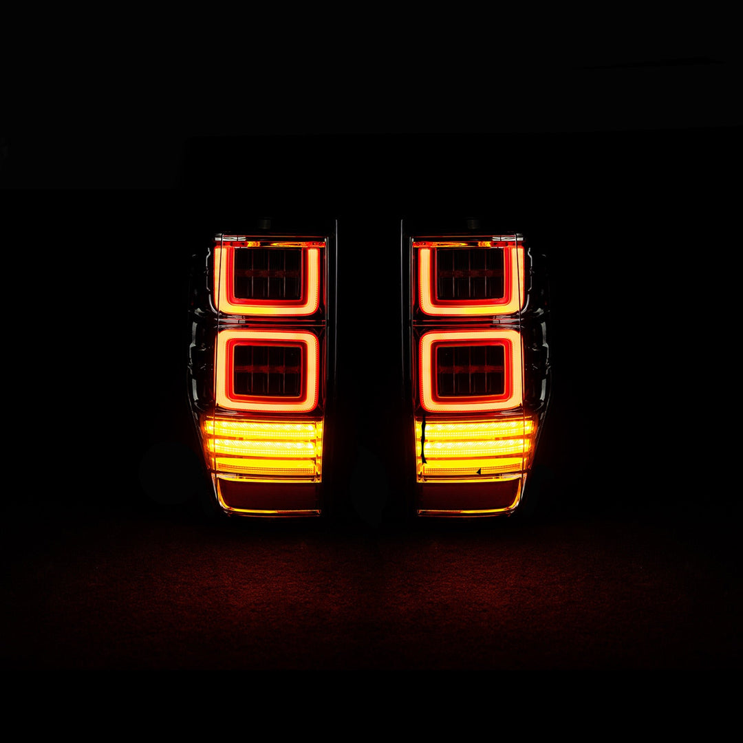 Blacked Out LED Tail Lights for Ford Ranger 2012 - 2020 - Bushdoof Lighting