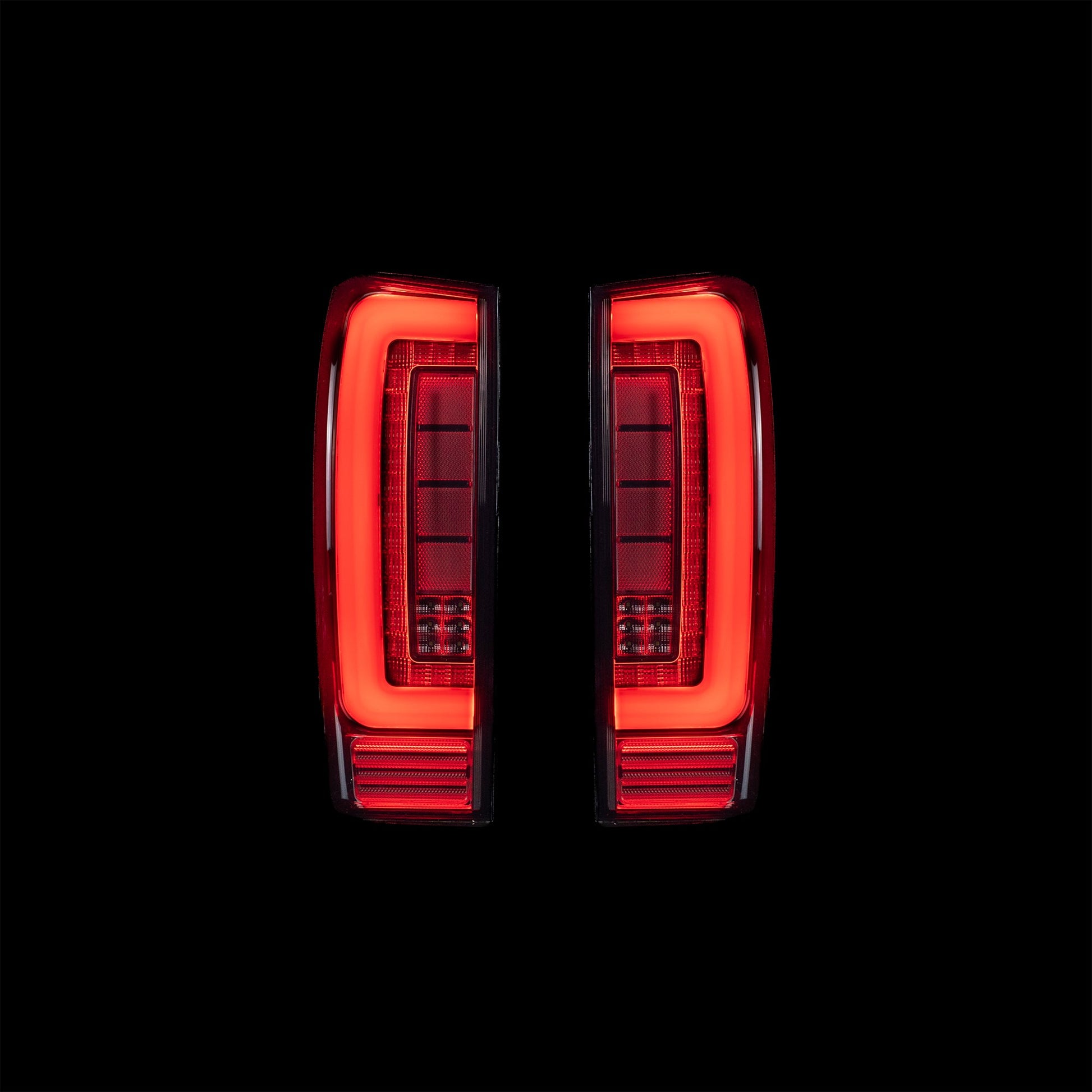 Blacked Out LED Tail Lights for Isuzu Dmax 16 - 19 - Bushdoof Lighting