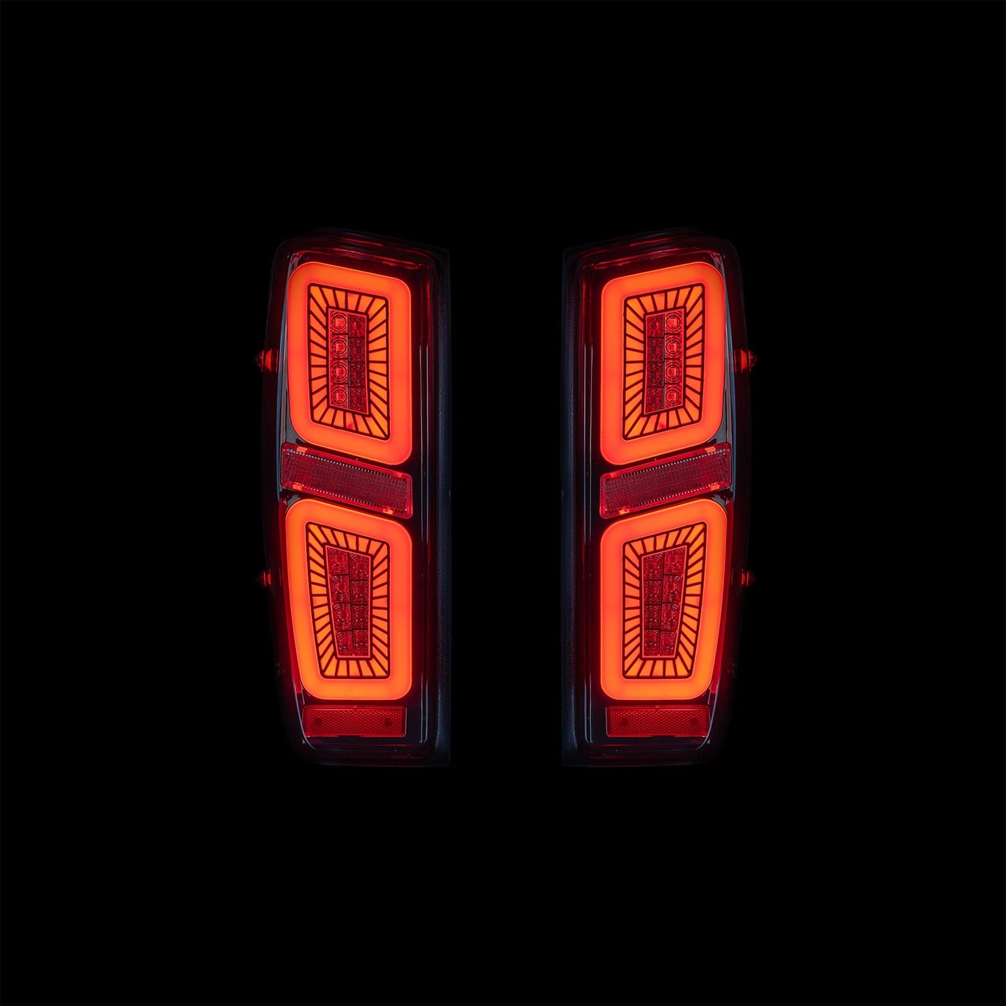 Blacked Out LED Tail Lights for Isuzu Dmax - Bushdoof Lighting