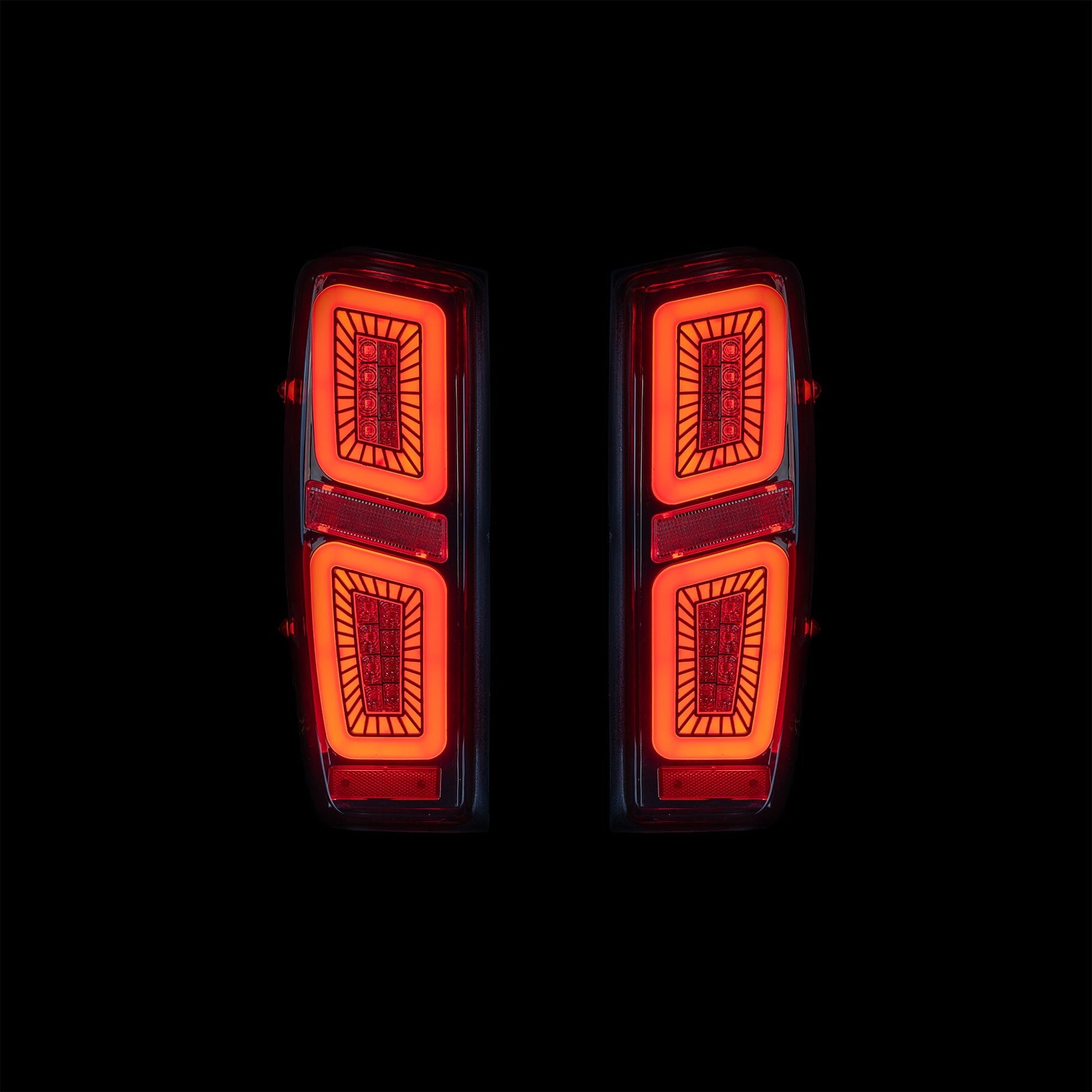 Blacked Out LED Tail Lights for Isuzu Dmax - Bushdoof Lighting