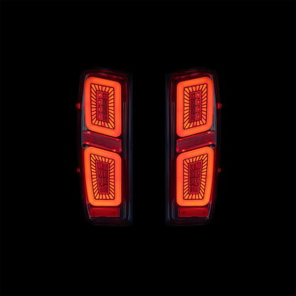 Blacked Out LED Tail Lights for Isuzu Dmax - Bushdoof Lighting